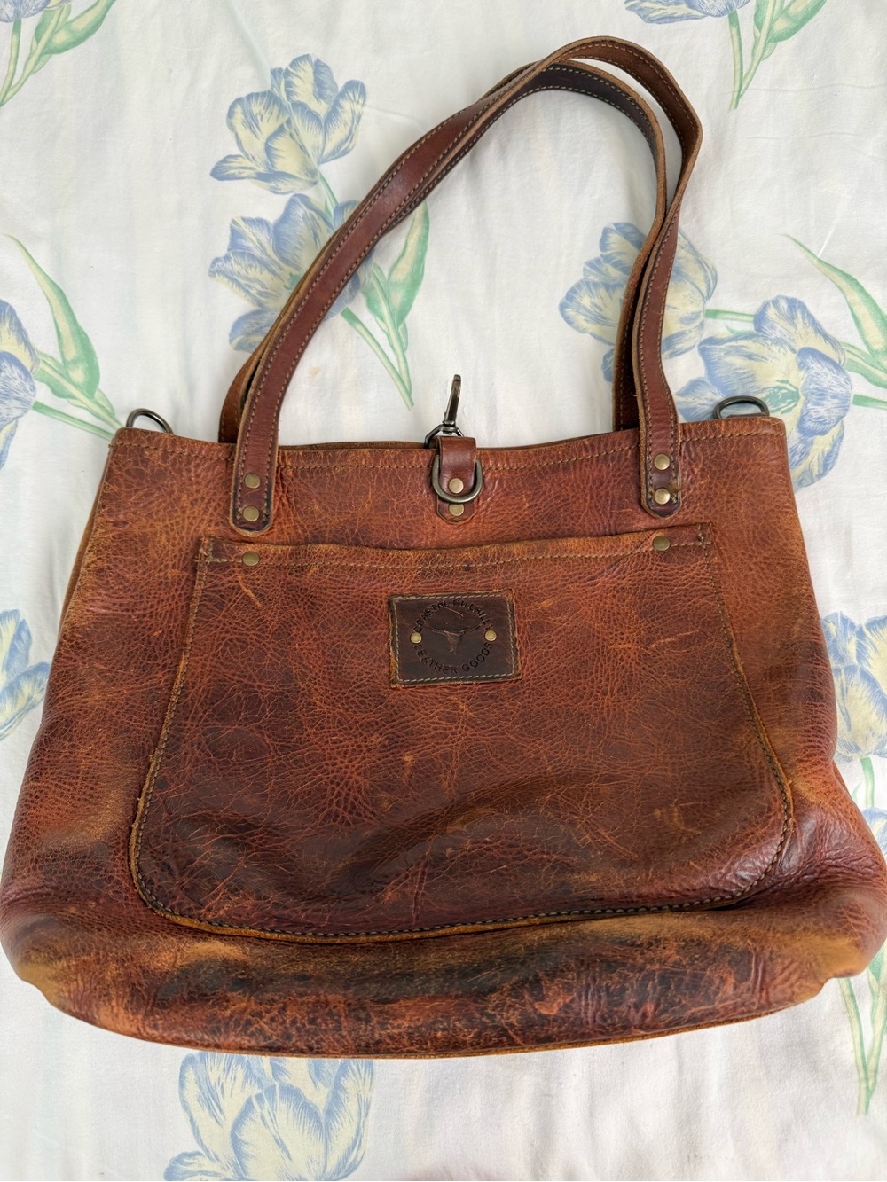 Coastal Hillbilly Leather Goods Tote Bag
